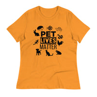 Load image into Gallery viewer, Pet Lives Matter Ngo Women&#39;s Relaxed T-Shirt
