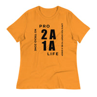 Load image into Gallery viewer, Pro 1A 2A Life, No Tread Zone Ngo Women&#39;s Relaxed T-Shirt
