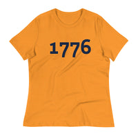 Load image into Gallery viewer, 1776 Women&#39;s Relaxed T-Shirt - Navy

