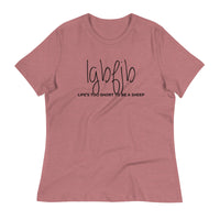 Load image into Gallery viewer, Let&#39;s Go B... F*JB Script Ngo Women&#39;s Relaxed T-Shirt
