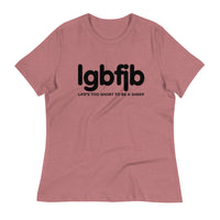 Load image into Gallery viewer, Let&#39;s Go B.... F*JB LC Ngo Women&#39;s Relaxed T-Shirt
