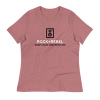 Load image into Gallery viewer, Rock+Reb£llion Speaker Box B Women&#39;s Relaxed T-Shirt
