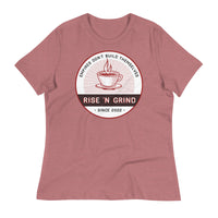 Load image into Gallery viewer, Rise &#39;N Grind Empires Don&#39;t Build Themselves Women&#39;s Relaxed T-Shirt
