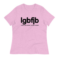 Load image into Gallery viewer, Let&#39;s Go B.... F*JB LC Ngo Women&#39;s Relaxed T-Shirt
