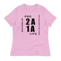 Load image into Gallery viewer, Pro 1A 2A Life, No Tread Zone Ngo Women&#39;s Relaxed T-Shirt
