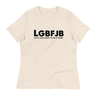 Load image into Gallery viewer, Let&#39;s Go B.... F*JB ALOT Ngo Women&#39;s Relaxed T-Shirt
