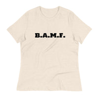 Load image into Gallery viewer, Bad A** M&#39;Fer Ngo Women&#39;s Relaxed T-Shirt
