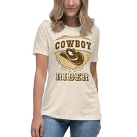 Load image into Gallery viewer, Cowboy Rider Women&#39;s Relaxed T-Shirt
