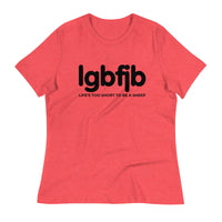 Load image into Gallery viewer, Let&#39;s Go B.... F*JB LC Ngo Women&#39;s Relaxed T-Shirt
