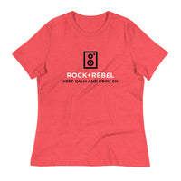 Load image into Gallery viewer, Rock+Reb£llion Speaker Box B Women&#39;s Relaxed T-Shirt
