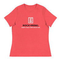 Load image into Gallery viewer, Rock+Reb£llion Speaker Box W Women&#39;s Relaxed T-Shirt

