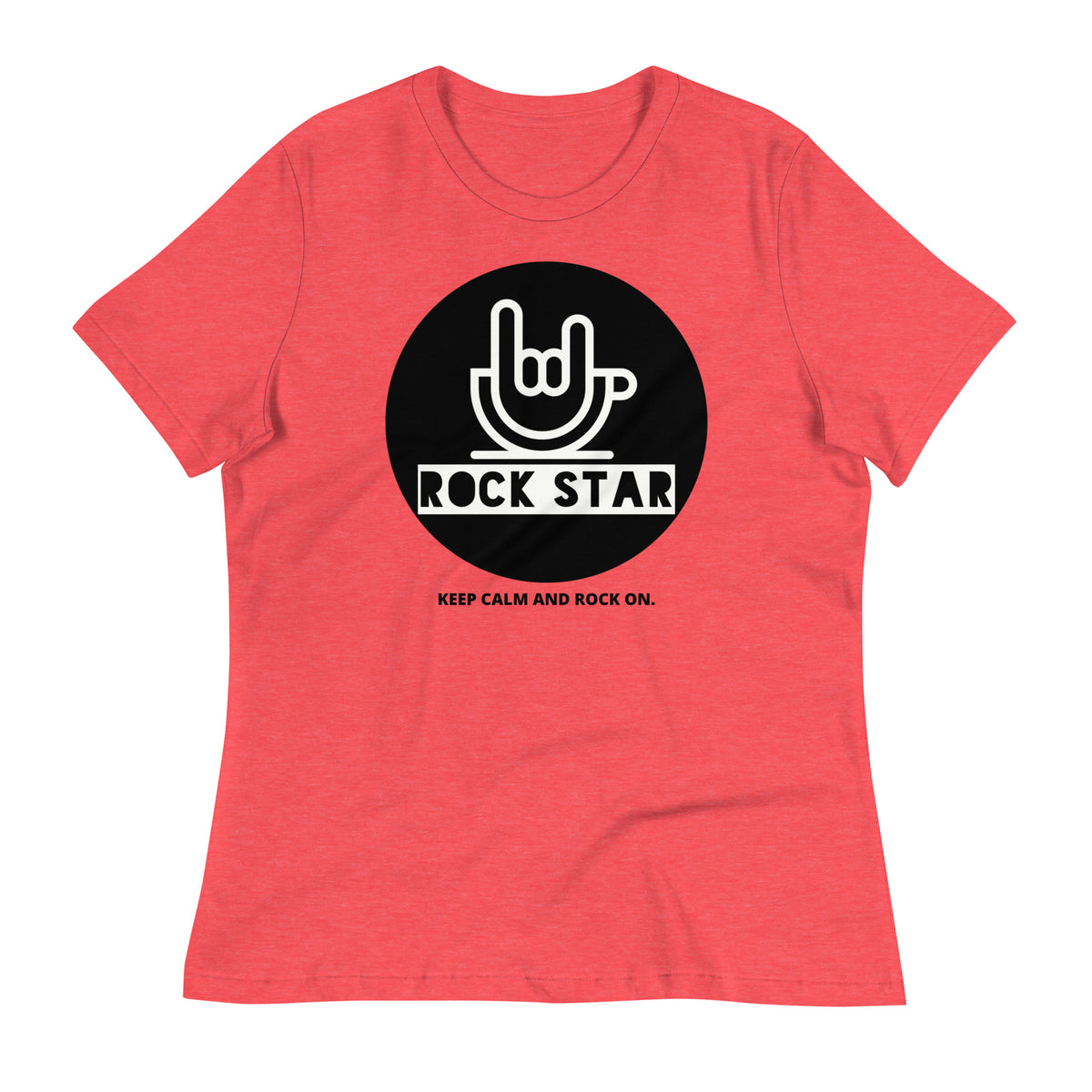 Rock Star Ngo Blanco Women's Relaxed T-Shirt