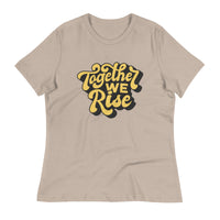 Load image into Gallery viewer, Together We Rise Women&#39;s Relaxed T-Shirt
