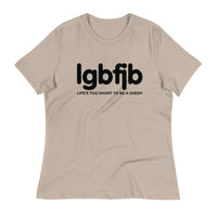 Load image into Gallery viewer, Let&#39;s Go B.... F*JB LC Ngo Women&#39;s Relaxed T-Shirt
