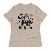 Load image into Gallery viewer, Pet Lives Matter Ngo Women&#39;s Relaxed T-Shirt
