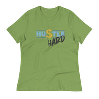 Load image into Gallery viewer, Hu$tle Hard Women&#39;s Relaxed T-Shirt
