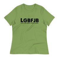 Load image into Gallery viewer, Let&#39;s Go B.... F*JB ALOT Ngo Women&#39;s Relaxed T-Shirt

