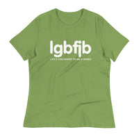 Load image into Gallery viewer, Let&#39;s Go B.... F*JB LC Blanco Women&#39;s Relaxed T-Shirt
