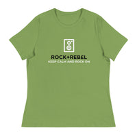 Load image into Gallery viewer, Rock+Reb£llion Speaker Box W Women&#39;s Relaxed T-Shirt
