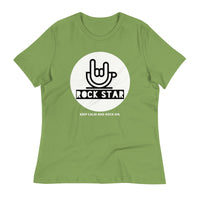 Load image into Gallery viewer, Rock Star Blanco Ngo Women&#39;s Relaxed T-Shirt
