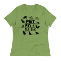 Load image into Gallery viewer, Pet Lives Matter Ngo Women&#39;s Relaxed T-Shirt
