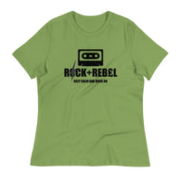 Load image into Gallery viewer, Rock+Reb£llion Cassette B-Side Women&#39;s Relaxed T-Shirt
