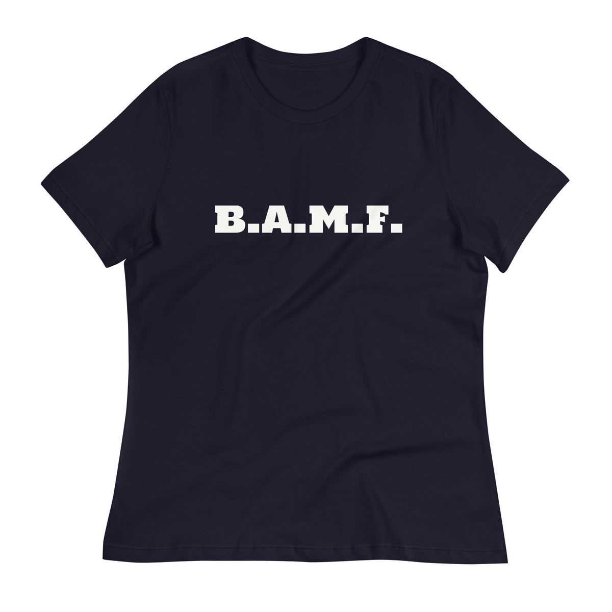 Bad A** M'Fer Blanco Women's Relaxed T-Shirt