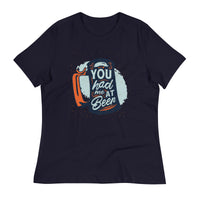 Load image into Gallery viewer, You Had Me At Beer Women&#39;s Relaxed T-Shirt

