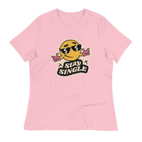 Load image into Gallery viewer, Stay Single Women&#39;s Relaxed T-Shirt
