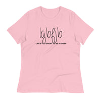 Load image into Gallery viewer, Let&#39;s Go B... F*JB Script Ngo Women&#39;s Relaxed T-Shirt
