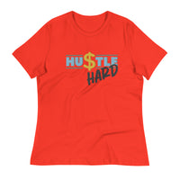 Load image into Gallery viewer, Hu$tle Hard Women&#39;s Relaxed T-Shirt
