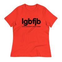 Load image into Gallery viewer, Let&#39;s Go B.... F*JB LC Ngo Women&#39;s Relaxed T-Shirt
