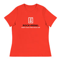 Load image into Gallery viewer, Rock+Reb£llion Speaker Box W Women&#39;s Relaxed T-Shirt

