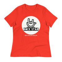 Load image into Gallery viewer, Rock Star Blanco Ngo Women&#39;s Relaxed T-Shirt
