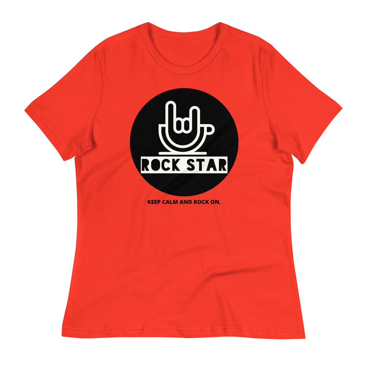 Rock Star Ngo Blanco Women's Relaxed T-Shirt