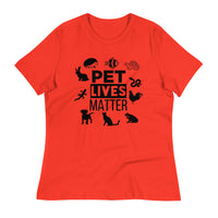 Load image into Gallery viewer, Pet Lives Matter Ngo Women&#39;s Relaxed T-Shirt
