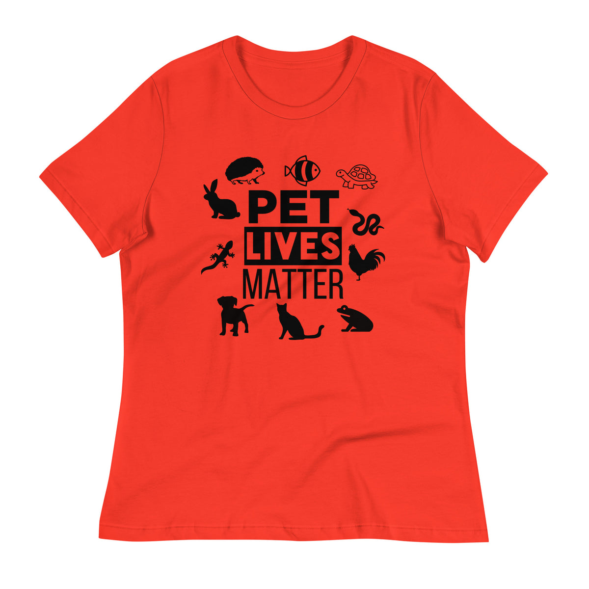 Pet Lives Matter Ngo Women's Relaxed T-Shirt