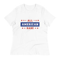 Load image into Gallery viewer, All American Babe Women&#39;s Relaxed T-Shirt
