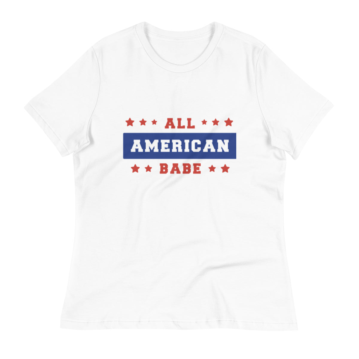 All American Babe Women's Relaxed T-Shirt