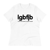 Load image into Gallery viewer, Let&#39;s Go B.... F*JB LC Ngo Women&#39;s Relaxed T-Shirt
