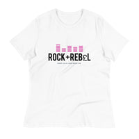 Load image into Gallery viewer, Rock+Reb£llion EQ Fucsia Ngo Women&#39;s Relaxed T-Shirt
