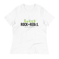 Load image into Gallery viewer, Rock+Reb£llion EQ Verde Ngo Women&#39;s Relaxed T-Shirt
