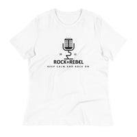 Load image into Gallery viewer, Rock+Reb£llion Retro Mic Ngo Women&#39;s Relaxed T-Shirt
