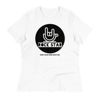 Load image into Gallery viewer, Rock Star Ngo Blanco Women&#39;s Relaxed T-Shirt
