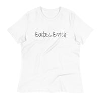 Load image into Gallery viewer, Bad*ss B*tch Heart Ngo Women&#39;s Relaxed T-Shirt
