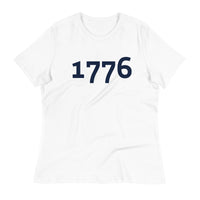 Load image into Gallery viewer, 1776 Women&#39;s Relaxed T-Shirt - Navy

