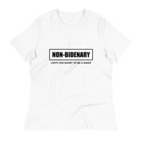 Load image into Gallery viewer, Non-Bidenary Ngo Women&#39;s Relaxed T-Shirt
