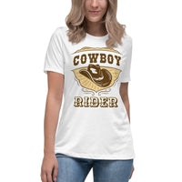 Load image into Gallery viewer, Cowboy Rider Women&#39;s Relaxed T-Shirt
