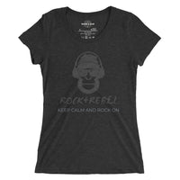 Load image into Gallery viewer, Rock+Reb£llion Gorilla Women&#39;s Tri-Blend Slim Fit T-Shirt
